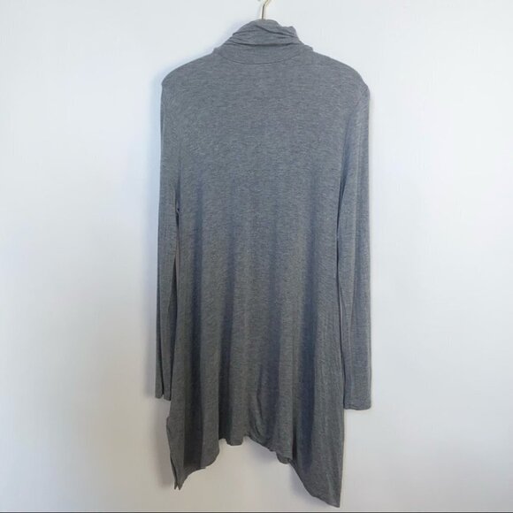 Soft Surroundings | Timely Turtleneck Tunic Top Style grey - Picture 2 of 6